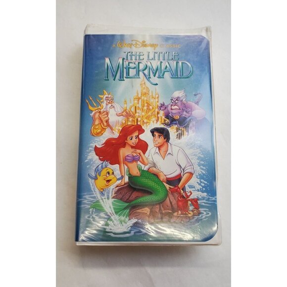 The Little Mermaid VHS Tape - Walt Disney Classics - Picture 1 of 6
